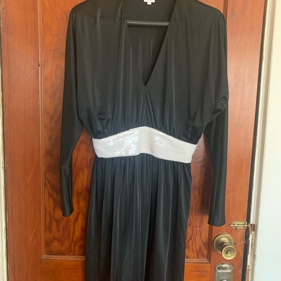 Halston Heritage Black Cocktail Dress - Picture 2 of 7